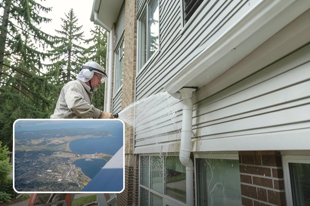 Gutter Maintenance in Oak Harbor, Island County, WA - Keeps troughs, faces, and downspouts clear year-round