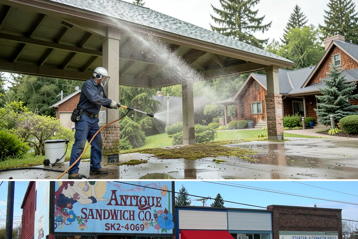 Gutter Maintenance in Ruston, Pierce County, WA - A twice-yearly plan built around fall leaf drop and spring needle shed covers the two peak buildup periods.