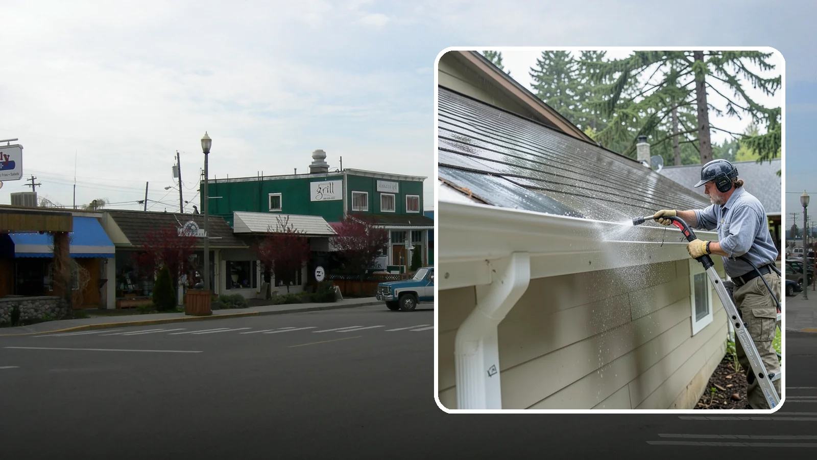 Gutter Maintenance in Stanwood, Snohomish County, WA - Scheduled gutter maintenance that keeps troughs, faces, and downspouts clear through the region's long wet season.