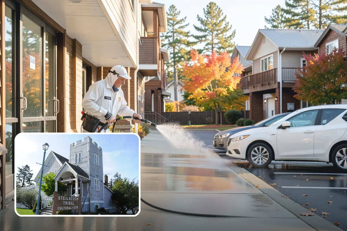 Gutter Maintenance in Steilacoom, Pierce County, WA - Keeps troughs, faces, and downspouts clear year-round