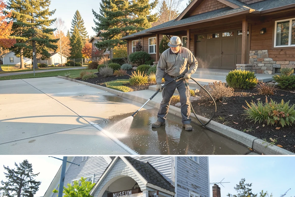 Gutter Maintenance in Steilacoom, Pierce County, WA - A twice-yearly plan built around fall leaf drop and spring needle shed covers the two peak buildup periods.