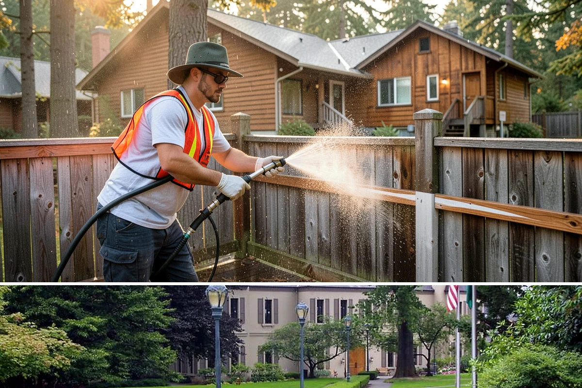Gutter Maintenance in Woodinville, King County, WA - A twice-yearly plan built around fall leaf drop and spring needle shed covers the two peak buildup periods.