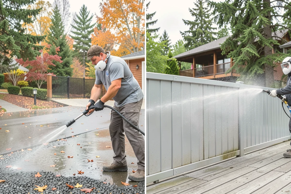 Gutter Overflow Cleanup in Algona, King County, WA - Locate and clear the clog that caused the overflow