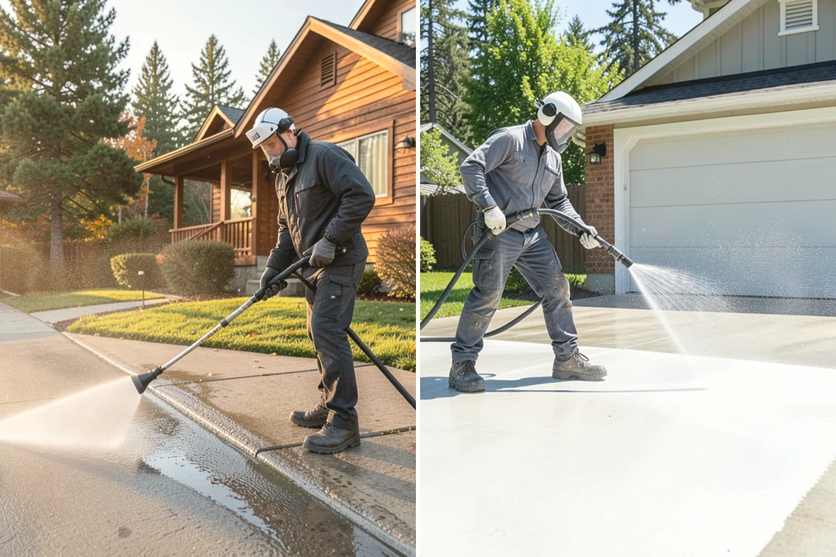 Gutter Overflow Cleanup in Anacortes, Skagit County, WA - Locate and clear the clog that caused the overflow
