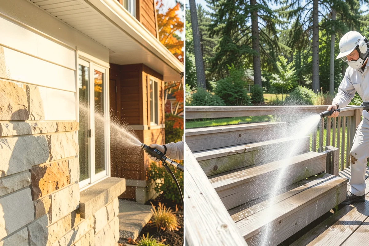 Gutter Overflow Cleanup in Bellevue, King County, WA - Locate and clear the clog that caused the overflow
