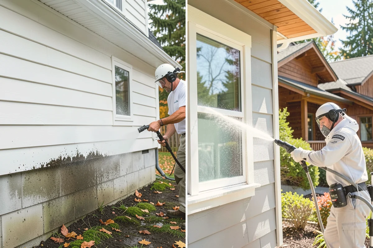 Gutter Overflow Cleanup in Brier, Snohomish County, WA - Locate and clear the clog that caused the overflow