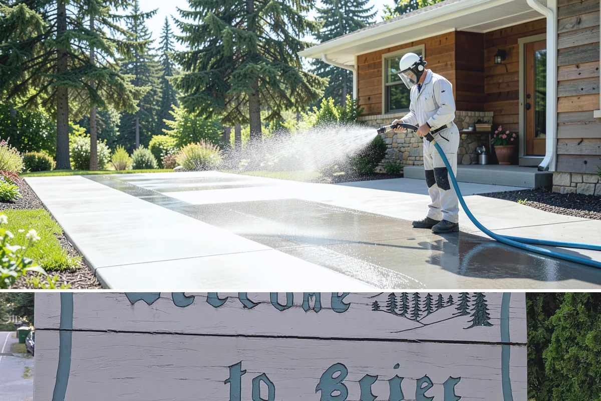 Gutter Overflow Cleanup in Brier, Snohomish County, WA - Overflow cleanup is most needed during the wet fall and winter months when clogs and storms coincide.