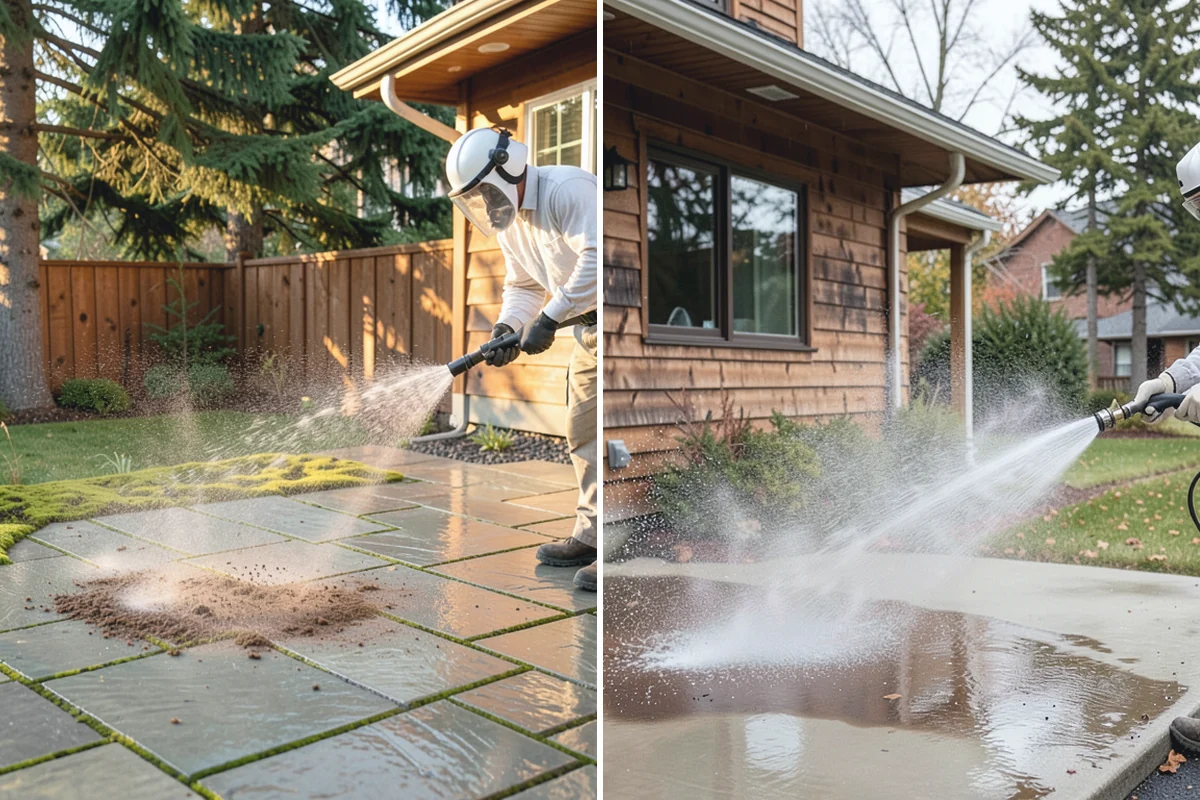 Gutter Overflow Cleanup in Buckley, Pierce County, WA - Locate and clear the clog that caused the overflow