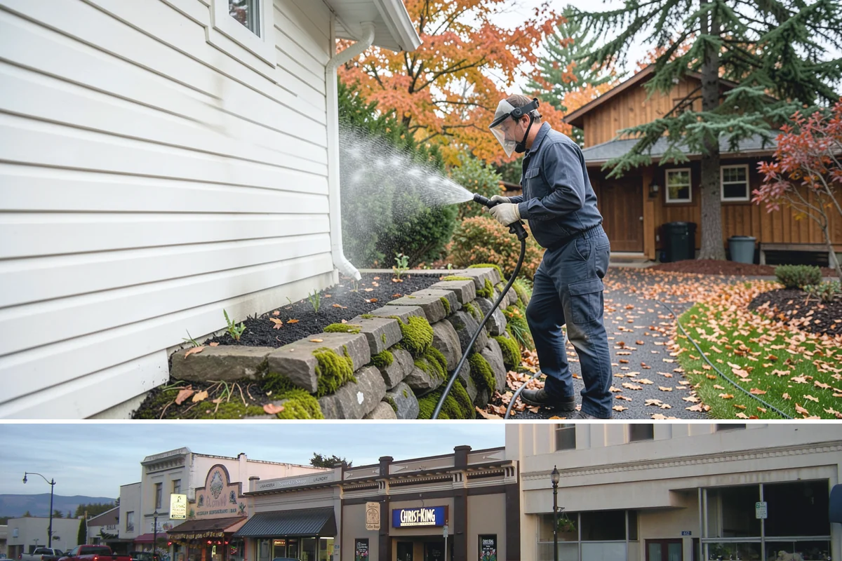 Gutter Overflow Cleanup in Burlington, Skagit County, WA - Overflow cleanup is most needed during the wet fall and winter months when clogs and storms coincide.