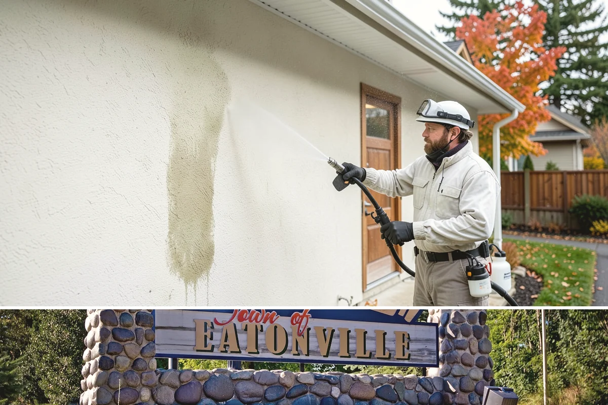 Gutter Overflow Cleanup in Eatonville, Pierce County, WA - Overflow cleanup is most needed during the wet fall and winter months when clogs and storms coincide.