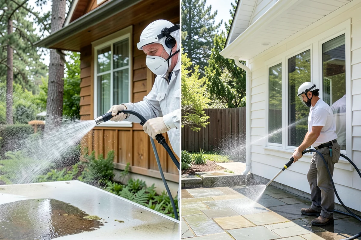 Gutter Overflow Cleanup in Enumclaw, King County, WA - Locate and clear the clog that caused the overflow