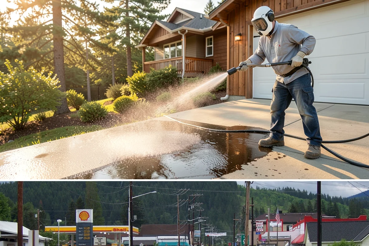 Gutter Overflow Cleanup in Granite Falls, Snohomish County, WA - Overflow cleanup is most needed during the wet fall and winter months when clogs and storms coincide.