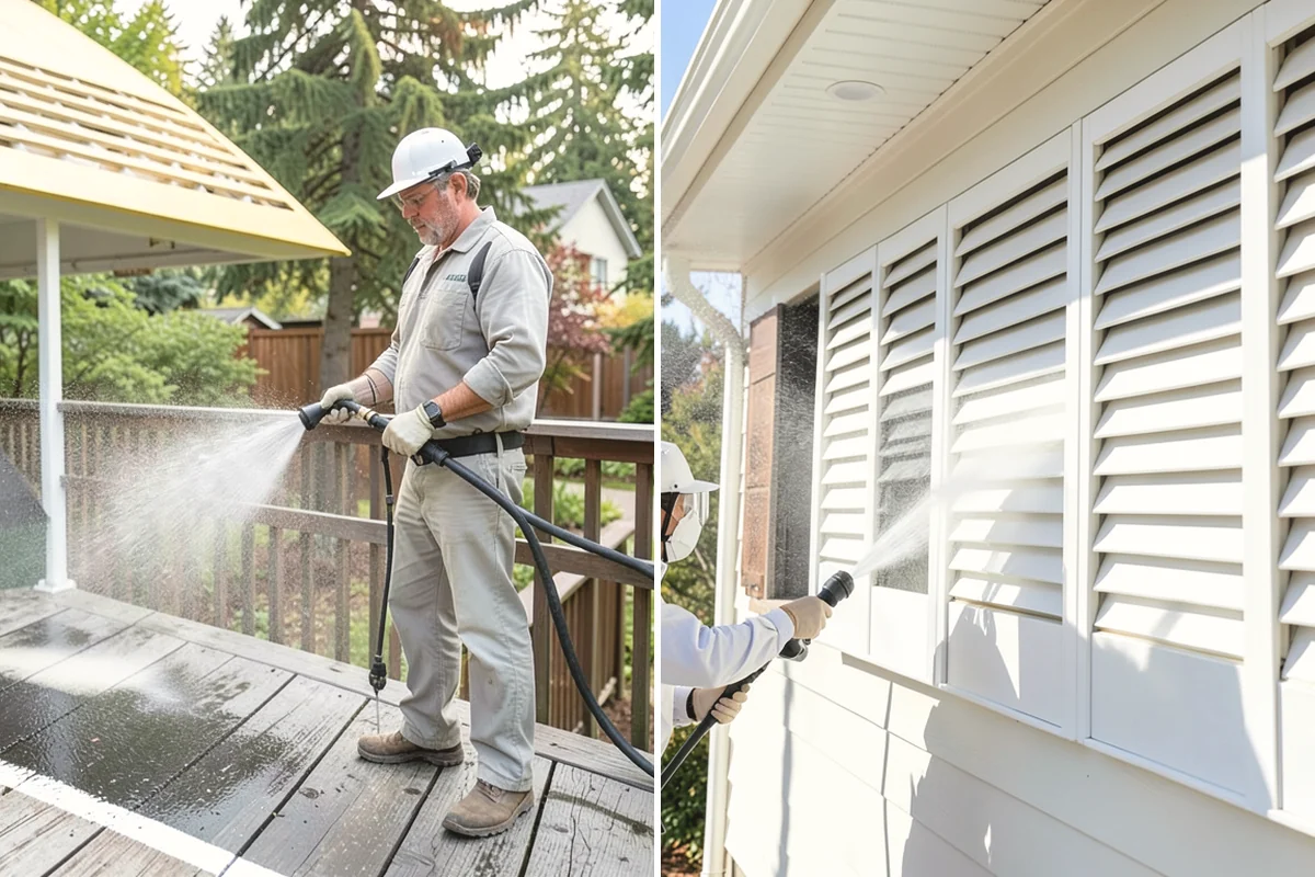 Gutter Overflow Cleanup in Issaquah, King County, WA - Locate and clear the clog that caused the overflow