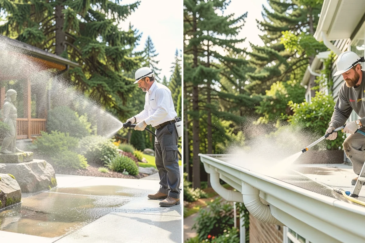 Gutter Overflow Cleanup in Kirkland, King County, WA - Locate and clear the clog that caused the overflow