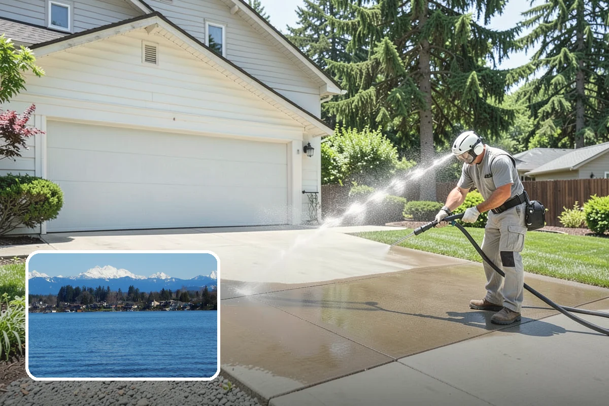 Gutter Overflow Cleanup in Lake Stevens, Snohomish County, WA - Clears the blockage that triggered the overflow