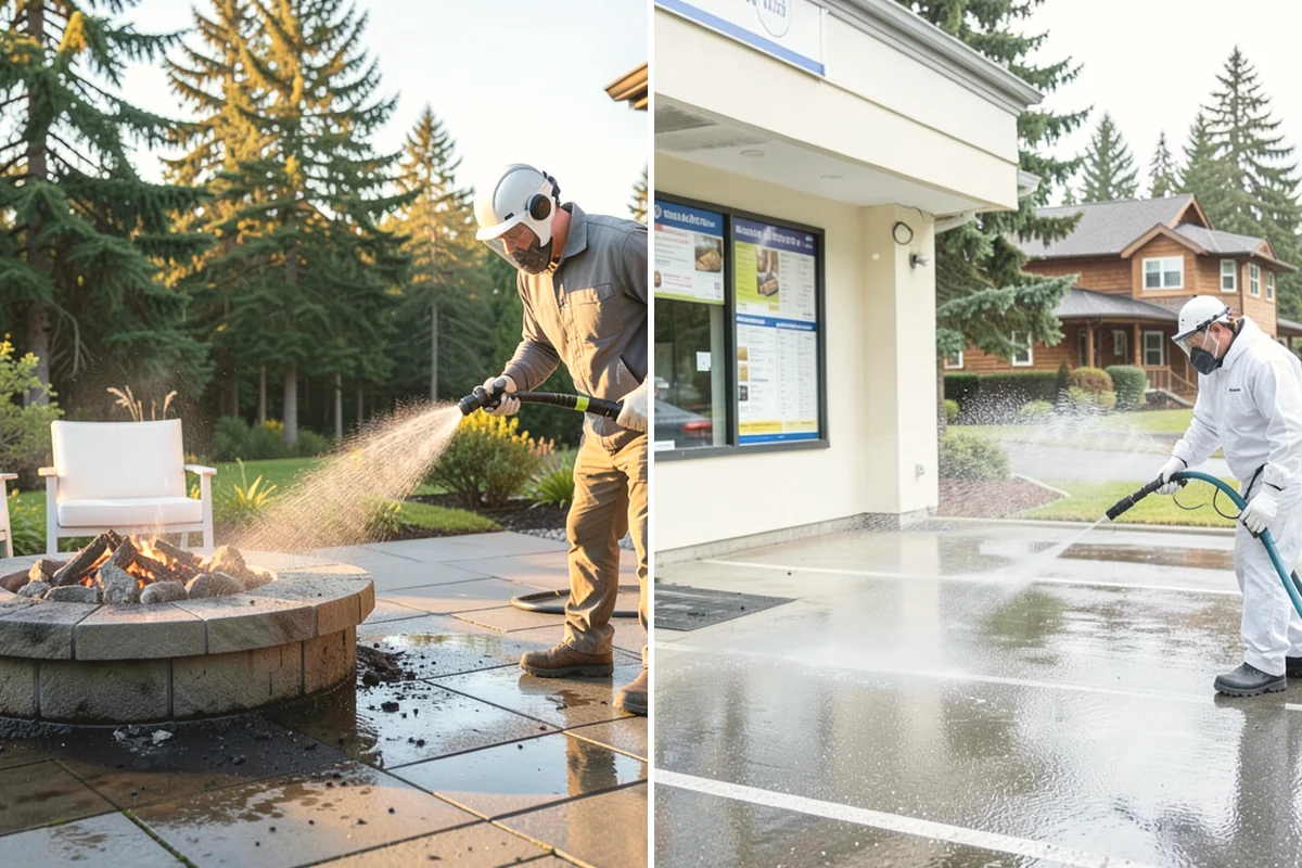 Gutter Overflow Cleanup in Mercer Island, King County, WA - Locate and clear the clog that caused the overflow