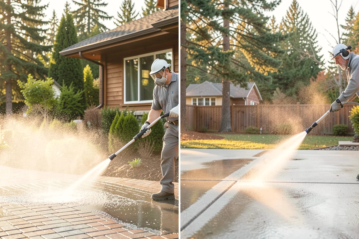 Gutter Overflow Cleanup in Mill Creek, Snohomish County, WA - Locate and clear the clog that caused the overflow