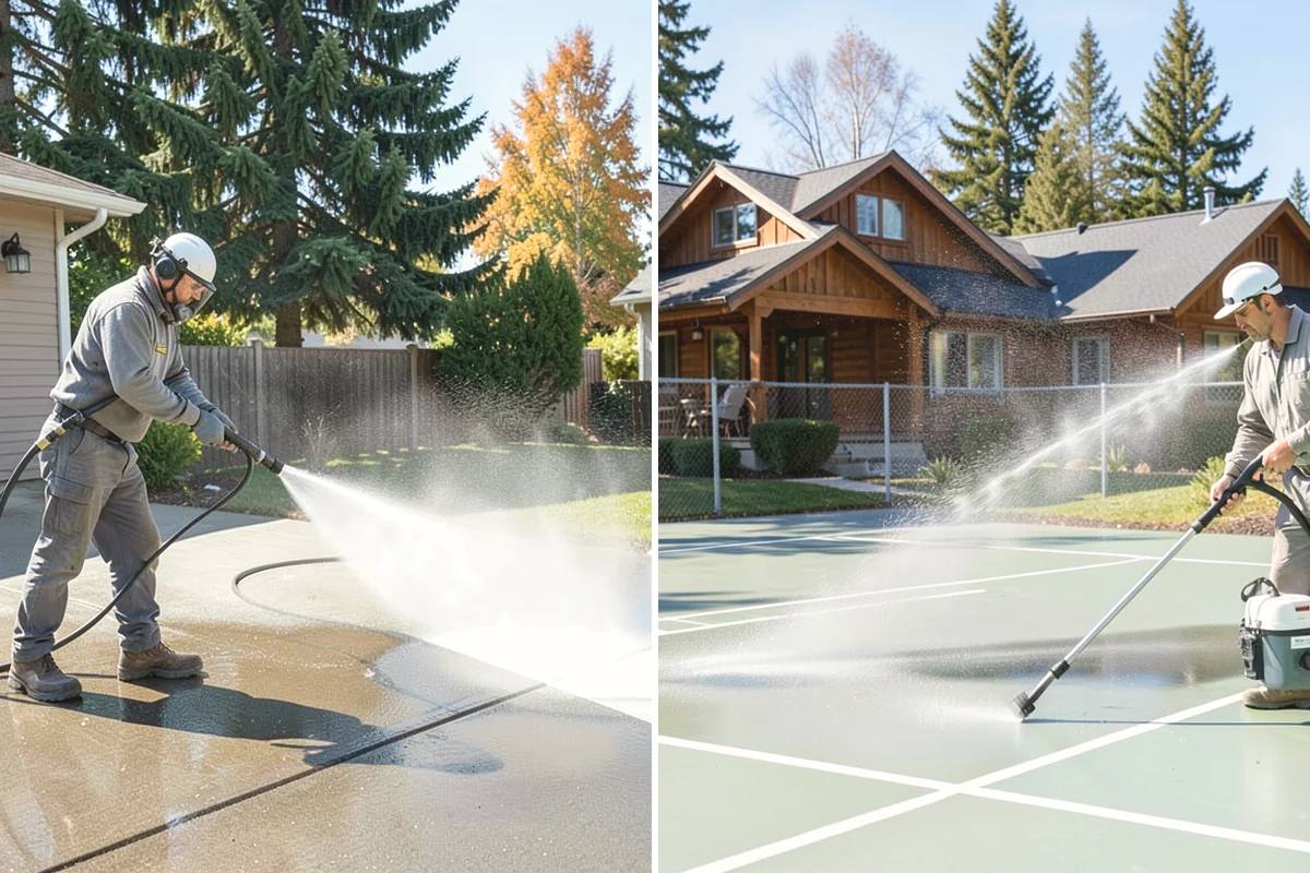 Gutter Overflow Cleanup in Monroe, Snohomish County, WA - Locate and clear the clog that caused the overflow