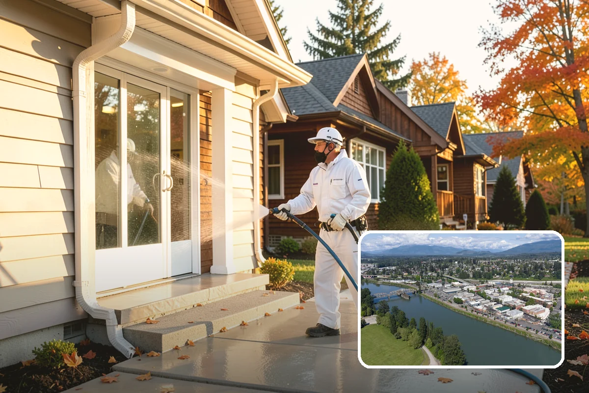 Gutter Overflow Cleanup in Mount Vernon, Skagit County, WA - Clears the blockage that triggered the overflow