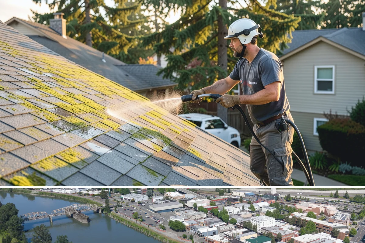 Gutter Overflow Cleanup in Mount Vernon, Skagit County, WA - Overflow cleanup is most needed during the wet fall and winter months when clogs and storms coincide.