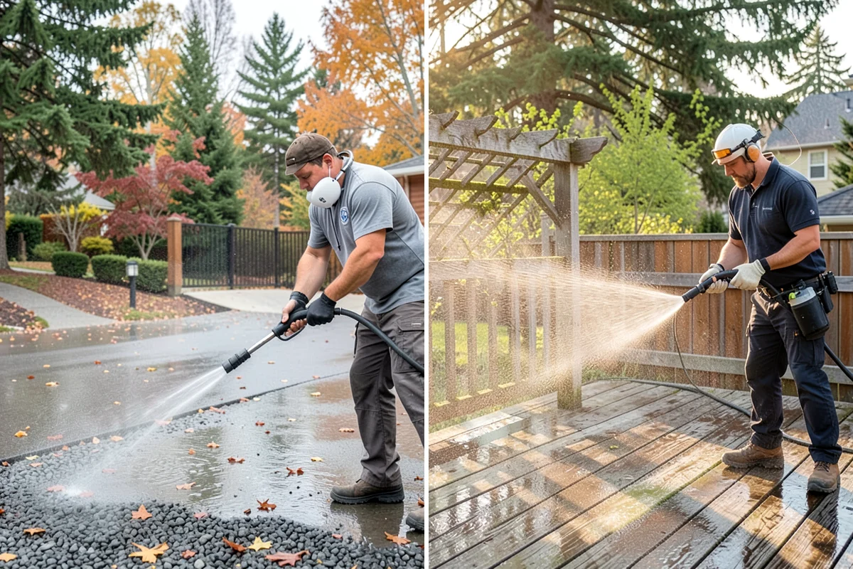 Gutter Overflow Cleanup in Normandy Park, King County, WA - Locate and clear the clog that caused the overflow