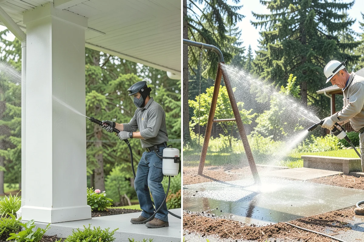 Gutter Overflow Cleanup in North Bend, King County, WA - Locate and clear the clog that caused the overflow
