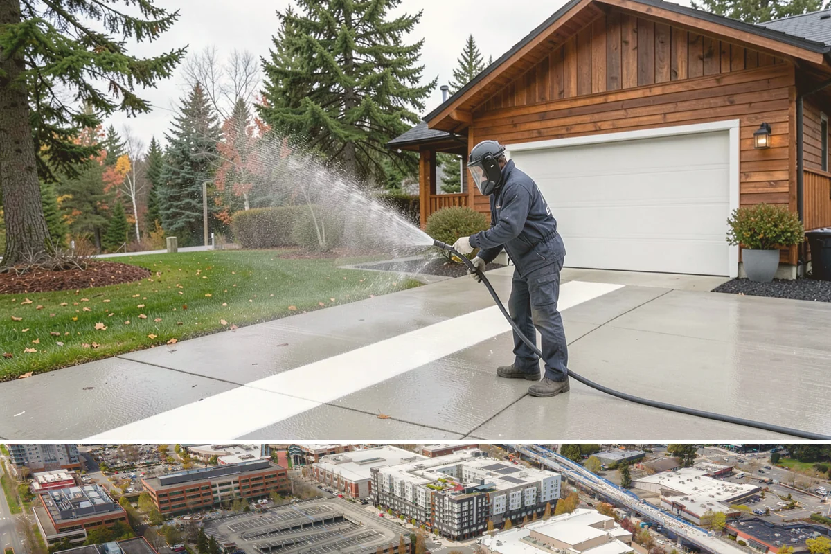 Gutter Overflow Cleanup in Redmond, King County, WA - Overflow cleanup is most needed during the wet fall and winter months when clogs and storms coincide.