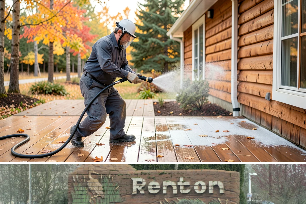 Gutter Overflow Cleanup in Renton, King County, WA - Overflow cleanup is most needed during the wet fall and winter months when clogs and storms coincide.