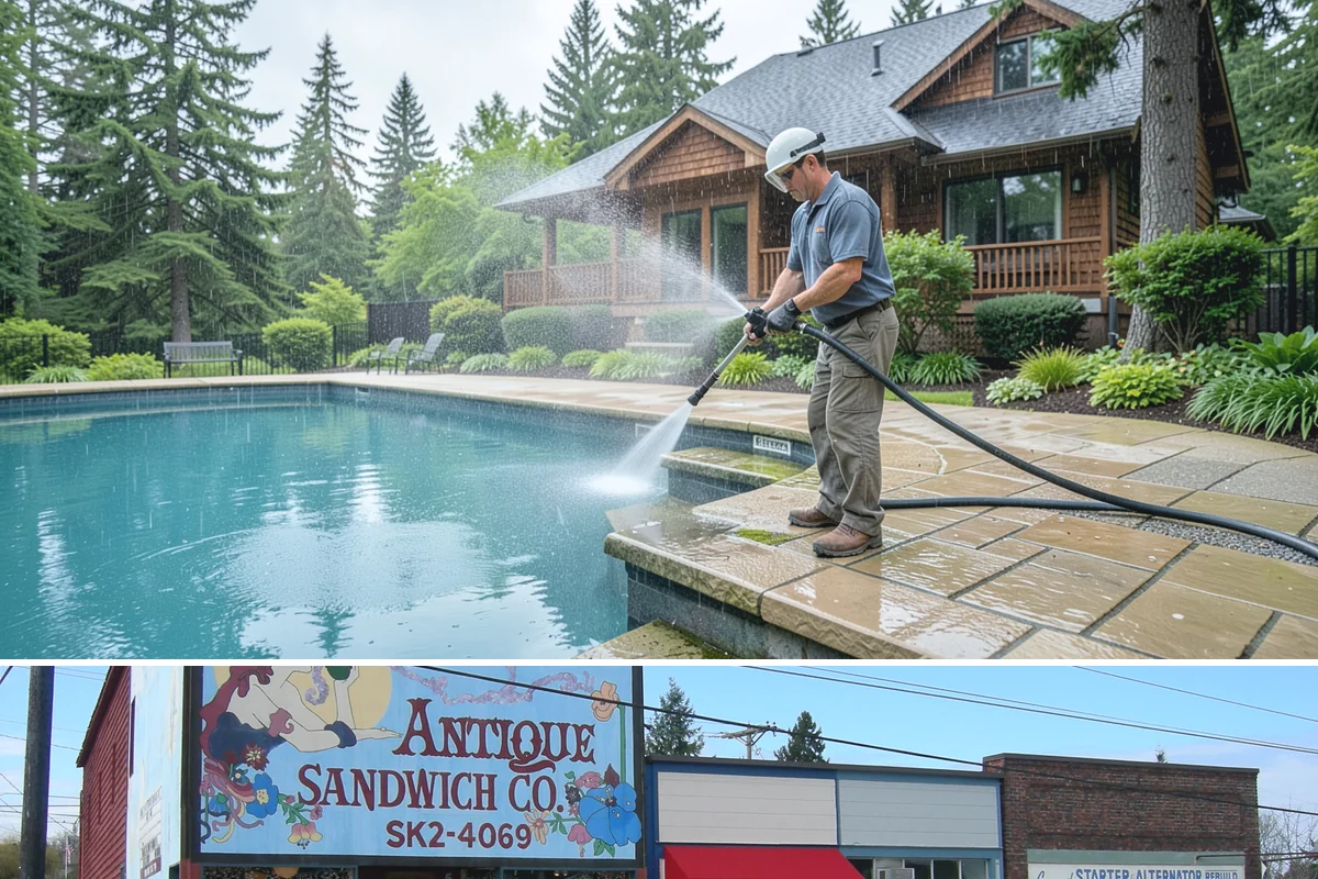 Gutter Overflow Cleanup in Ruston, Pierce County, WA - Overflow cleanup is most needed during the wet fall and winter months when clogs and storms coincide.