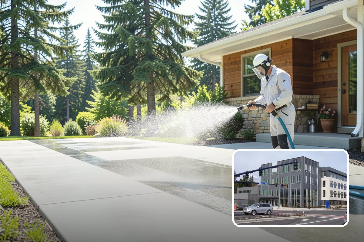 Gutter Overflow Cleanup in Shoreline, King County, WA - Clears the blockage that triggered the overflow