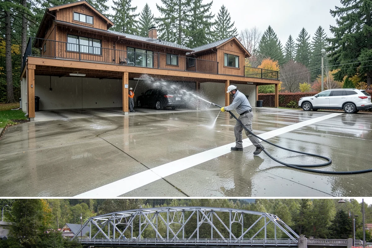 Gutter Overflow Cleanup in Skykomish, King County, WA - Overflow cleanup is most needed during the wet fall and winter months when clogs and storms coincide.