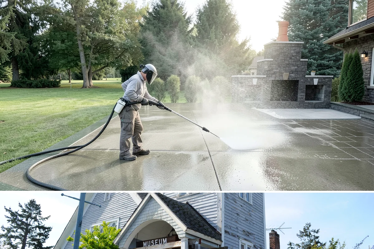 Gutter Overflow Cleanup in Steilacoom, Pierce County, WA - Overflow cleanup is most needed during the wet fall and winter months when clogs and storms coincide.