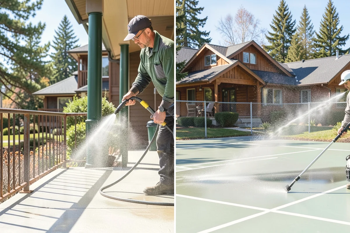 Gutter Overflow Cleanup in Tacoma, Pierce County, WA - Locate and clear the clog that caused the overflow