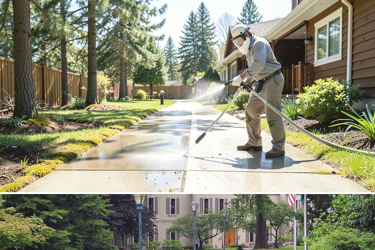 Gutter Overflow Cleanup in Woodinville, King County, WA - Overflow cleanup is most needed during the wet fall and winter months when clogs and storms coincide.