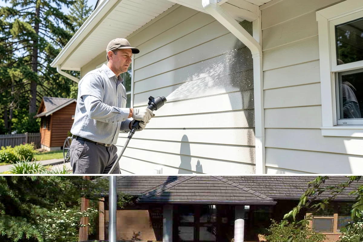 Gutter Overflow Cleanup in Yarrow Point, King County, WA - Overflow cleanup is most needed during the wet fall and winter months when clogs and storms coincide.