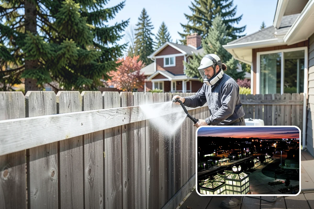 Handrail Cleaning in Auburn, King County, WA - Removes the sticky film from frequently touched grip surfaces