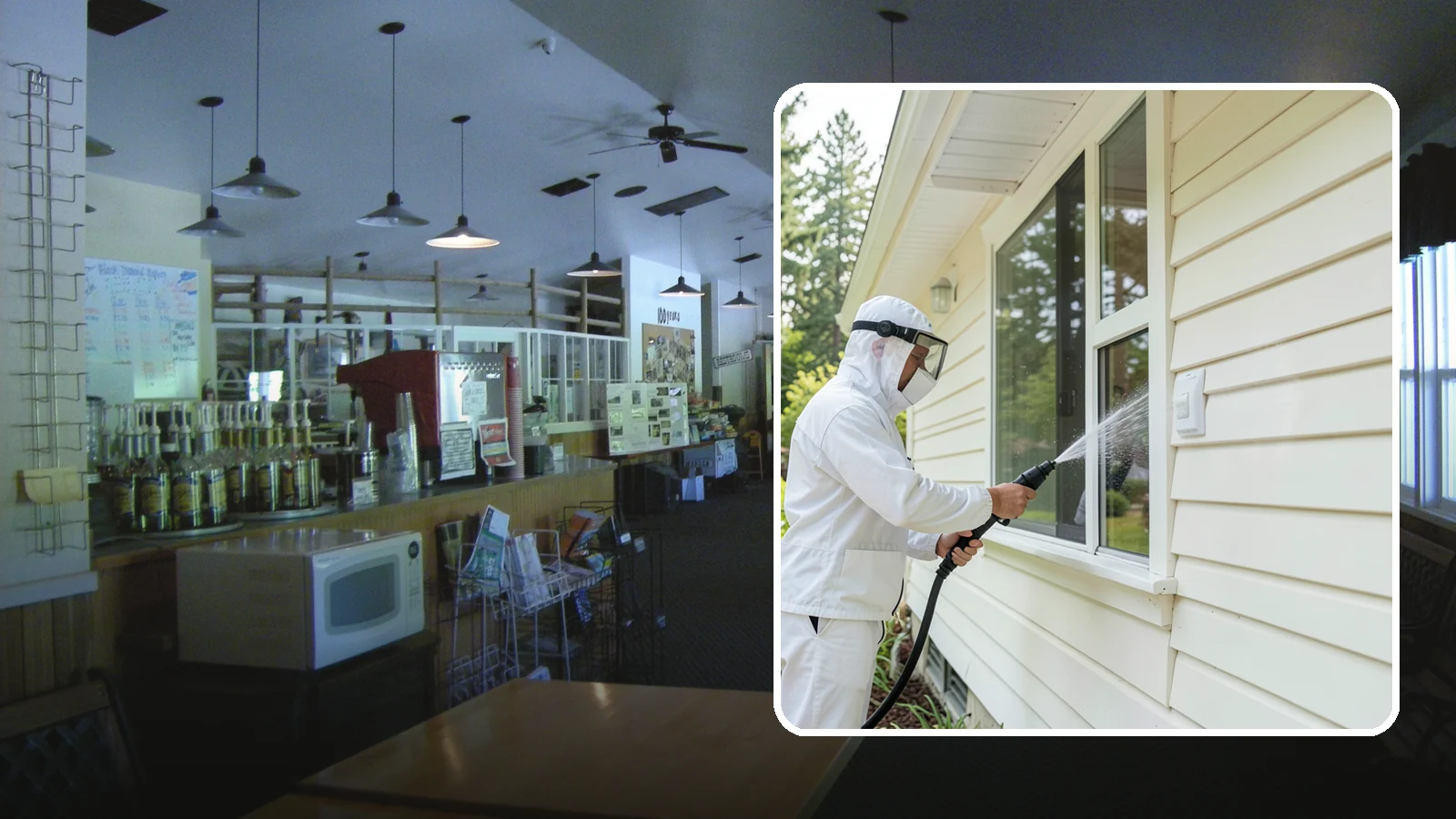 Handrail Cleaning in Black Diamond, King County, WA - We clean exterior handrails to remove the grime, algae, and oxidation that build on surfaces people touch every day.