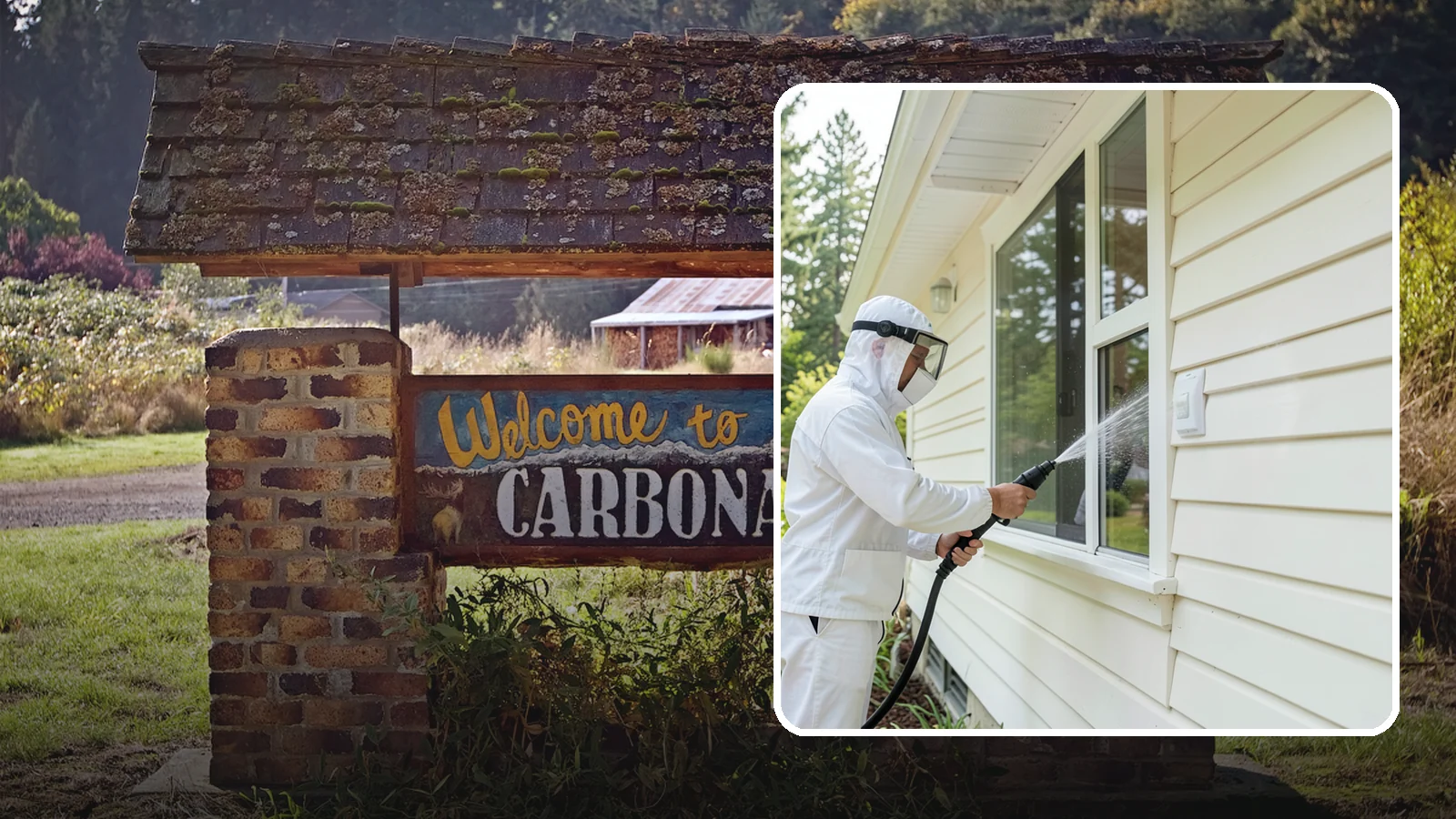 Handrail Cleaning in Carbonado, Pierce County, WA - We clean exterior handrails to remove the grime, algae, and oxidation that build on surfaces people touch every day.