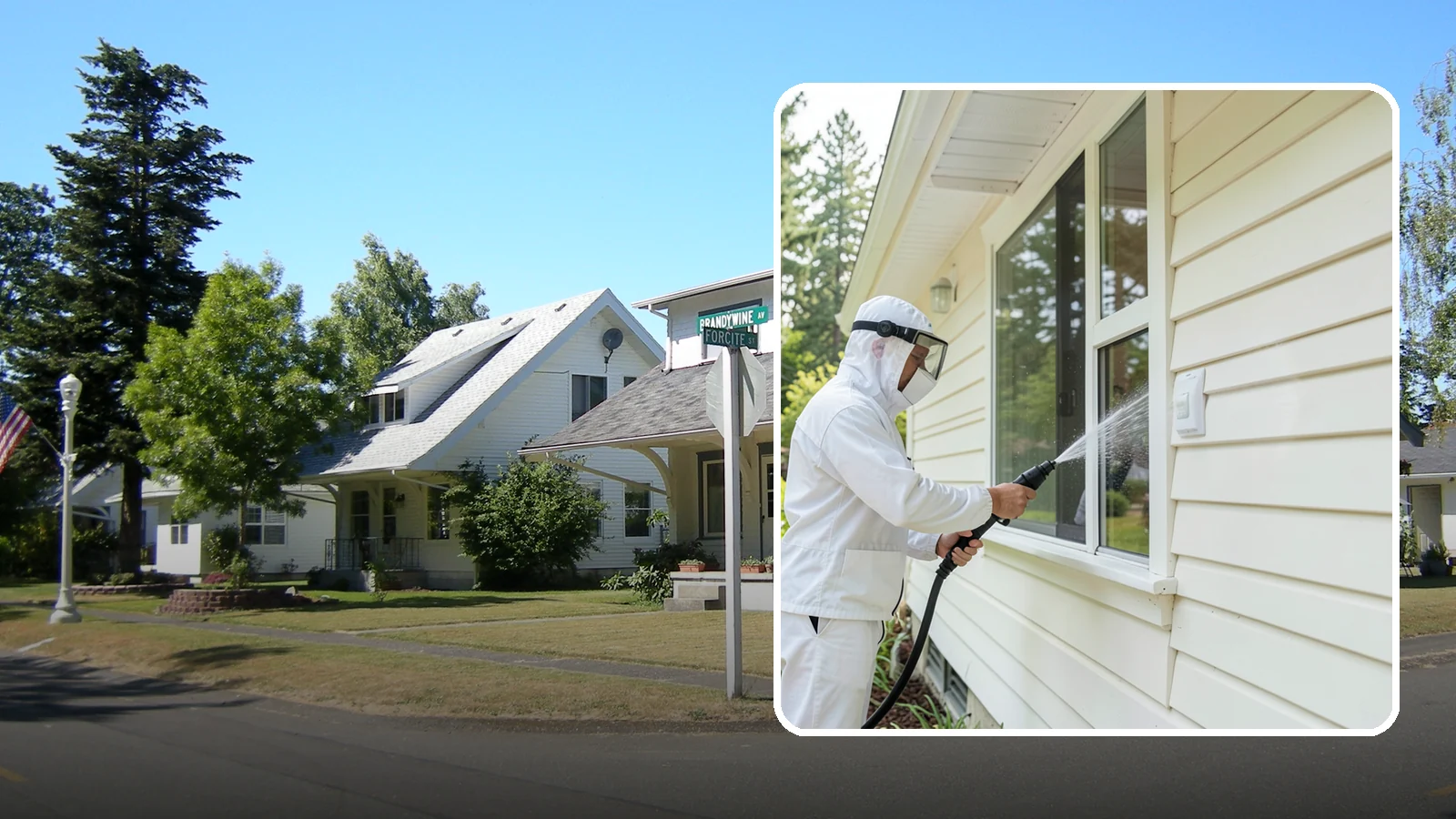 Handrail Cleaning in DuPont, Pierce County, WA - We clean exterior handrails to remove the grime, algae, and oxidation that build on surfaces people touch every day.