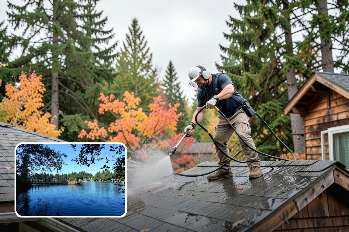 Handrail Cleaning in Federal Way, King County, WA - Removes the sticky film from frequently touched grip surfaces