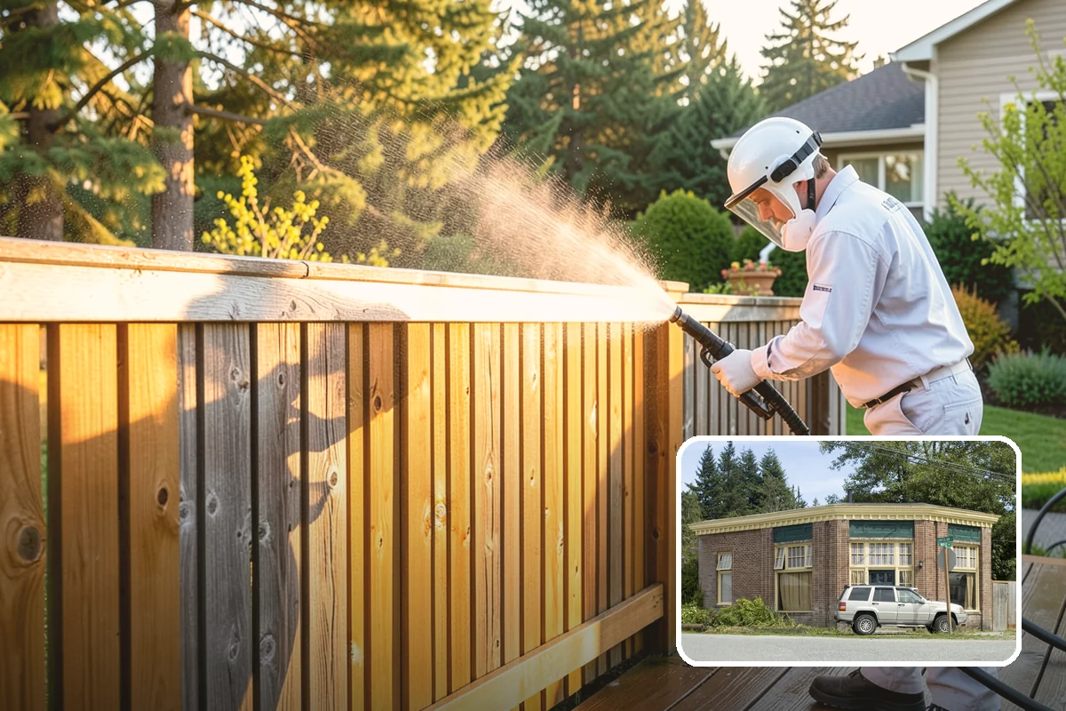 Handrail Cleaning in Hamilton, Skagit County, WA - Removes the sticky film from frequently touched grip surfaces