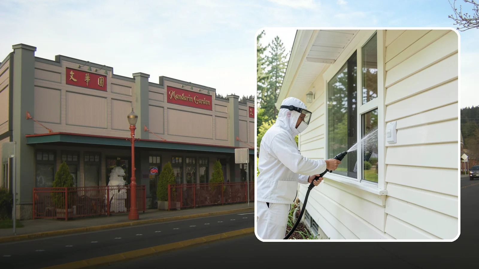 Handrail Cleaning in Issaquah, King County, WA - We clean exterior handrails to remove the grime, algae, and oxidation that build on surfaces people touch every day.