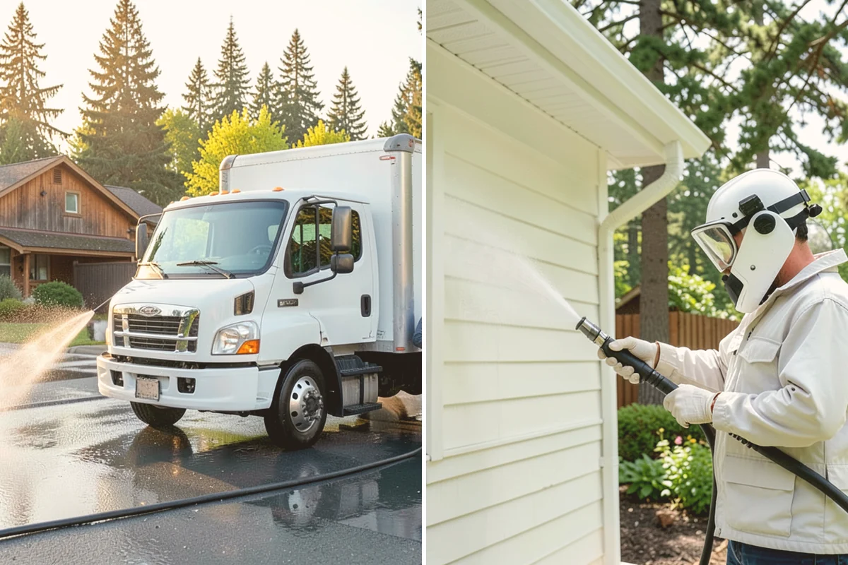 Handrail Cleaning in Langley, Island County, WA - Wipe loose debris and cobwebs from the rail