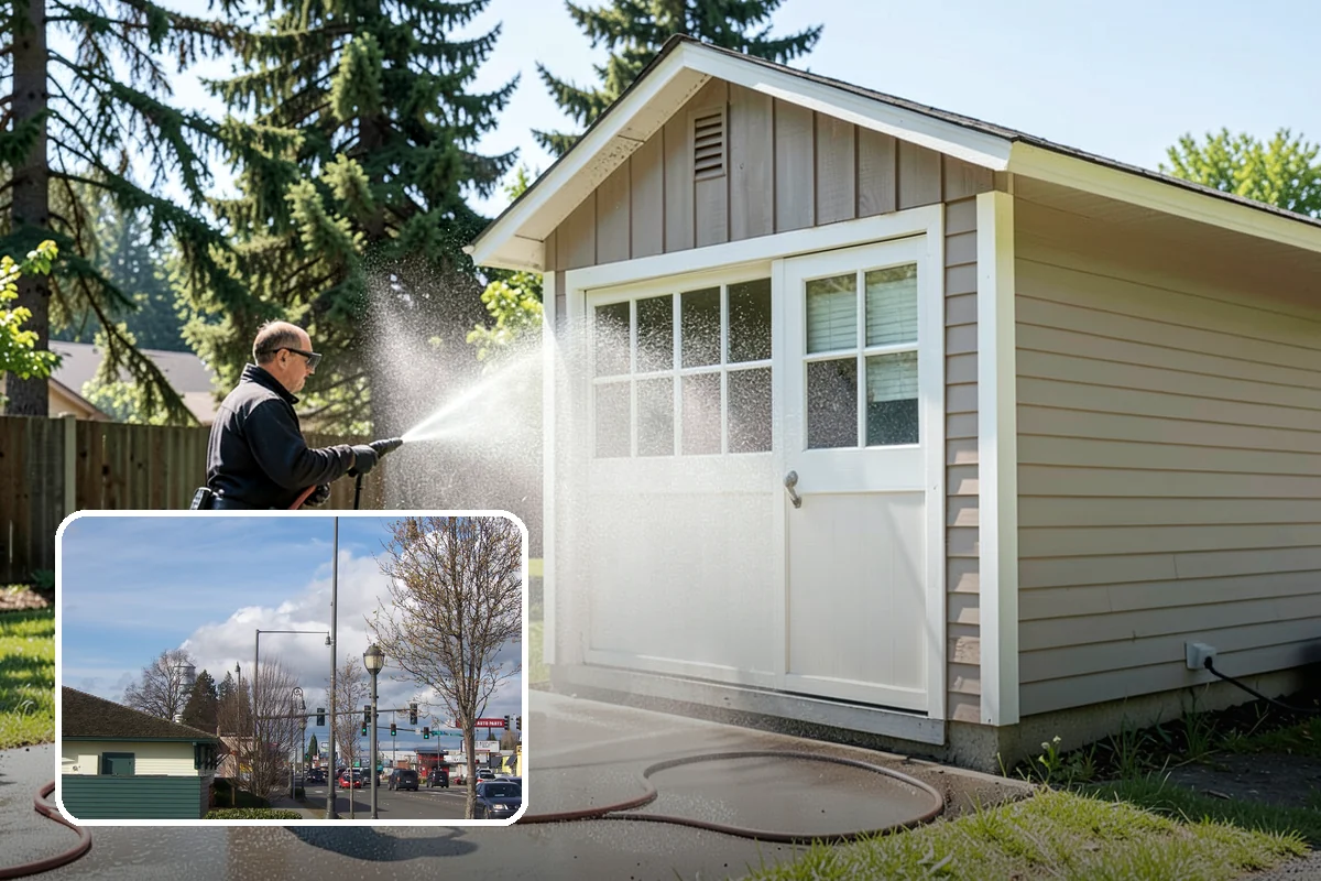 Handrail Cleaning in Marysville, Snohomish County, WA - Removes the sticky film from frequently touched grip surfaces