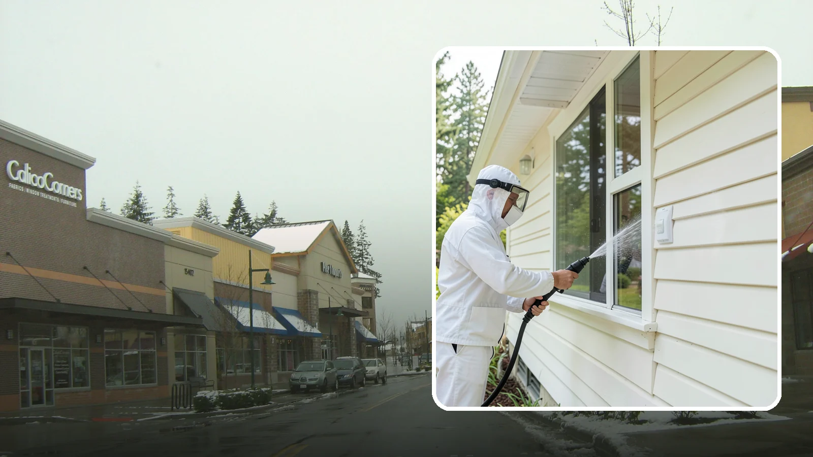 Handrail Cleaning in Mill Creek, Snohomish County, WA - We clean exterior handrails to remove the grime, algae, and oxidation that build on surfaces people touch every day.