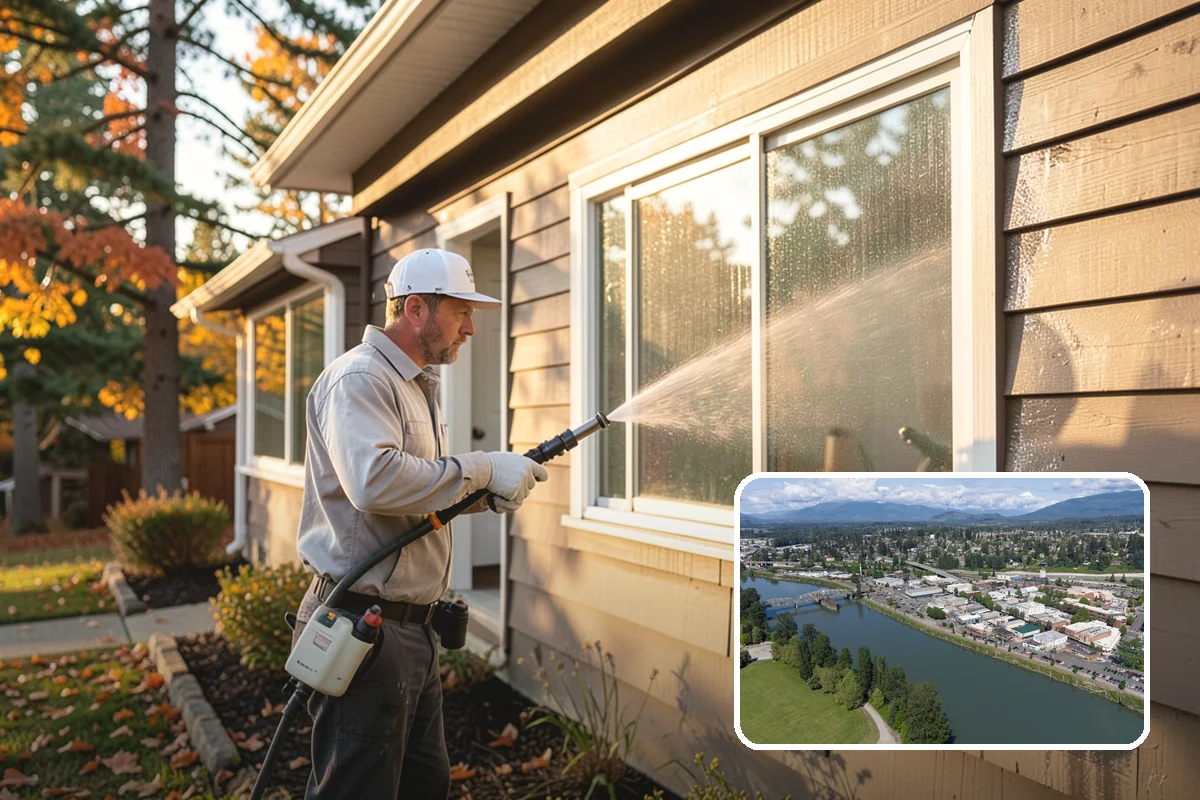 Handrail Cleaning in Mount Vernon, Skagit County, WA - Removes the sticky film from frequently touched grip surfaces