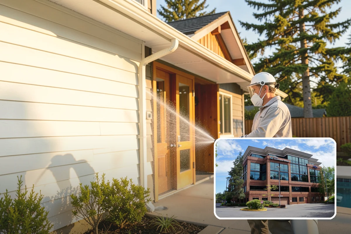 Handrail Cleaning in Mountlake Terrace, Snohomish County, WA - Removes the sticky film from frequently touched grip surfaces