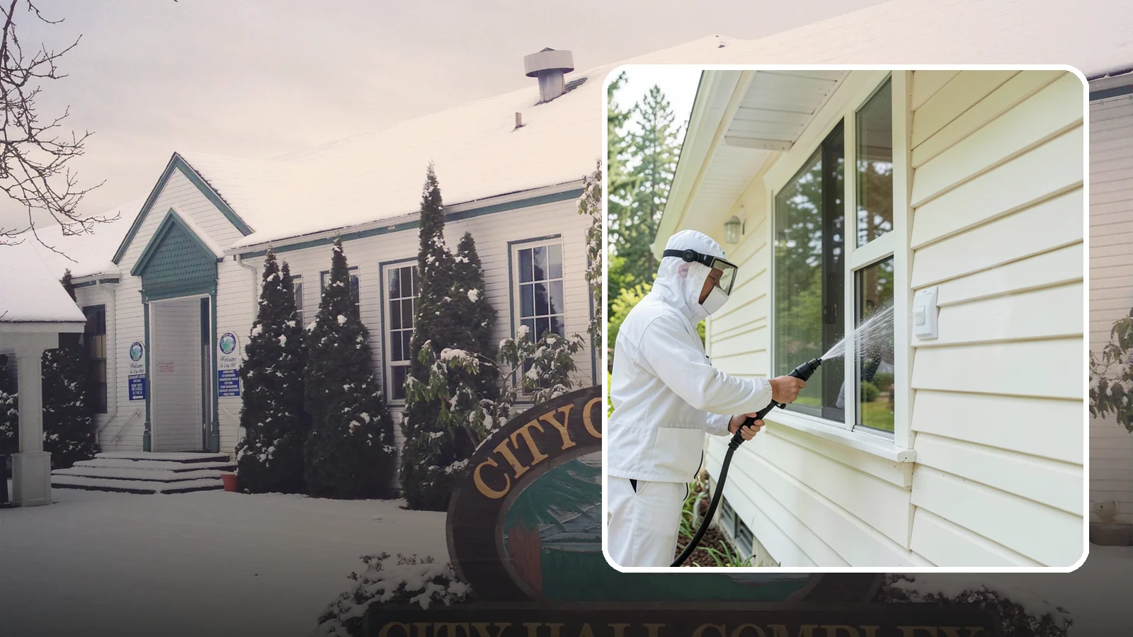 Handrail Cleaning in Pacific, King County, WA - We clean exterior handrails to remove the grime, algae, and oxidation that build on surfaces people touch every day.