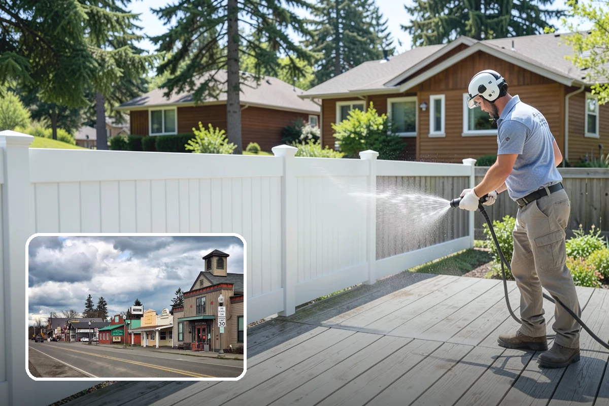 Handrail Cleaning in Roy, Pierce County, WA - Removes the sticky film from frequently touched grip surfaces