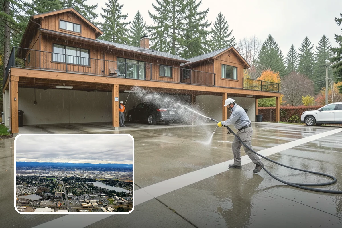 Handrail Cleaning in SeaTac, King County, WA - Removes the sticky film from frequently touched grip surfaces